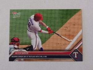 topps now card Mitch Garver Texas Rangers #19 MLB 2023 トップスナウ カード ミッチ・ガーバー テキサス・レンジャーズ