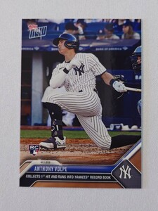 topps now card Anthony Volpe New York Yankees #22 MLB 2023 トップスナウ カード アンソニー・ボルピー ヤンキース ルーキーカード RC