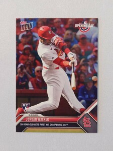 topps now card Jordan Walker St. Louis Cardinals #7 MLB 2023 トップスナウ カード ジョーダン・ウォーカー セントルイス・カージナルス