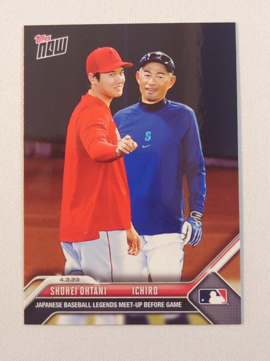 大谷翔平イチロー期間限定発行カード2023 Topps Now Card 45 トップス