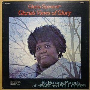 Gospel◆USオリジ◆マイナーレーベル◆女性ゴスペルシンガー◆Gloria Spencer - Gloria's Views Of Glory◆JWLP-001◆超音波洗浄