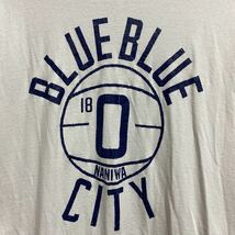 BLUE BLUE NANIWA CITY プリントTシャツ　半袖Tシャツ　ホワイト　ブルーブルー　HRM 聖林公司　ハリラン_画像6