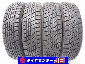 155-80R13 9.5-9分山 グッドイヤーアイスナビ6 2019年製 中古タイヤ【4本セット】送料無料(AS13-2653）