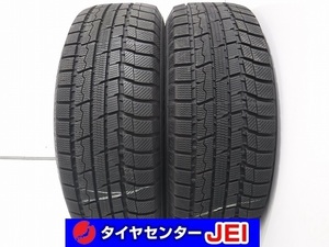 215-65R16 9分山 トーヨートランパス 2018年製 中古スタッドレスタイヤ【2本セット】送料無料(AS16-2667）