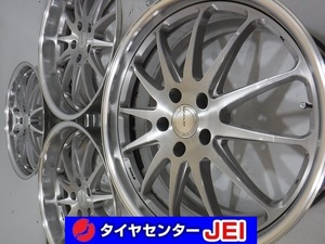 20インチ ワーク グノーシスGHI 9J+33/+27 120 レクサスLS/BMW 深リム 中古アルミホイール【4本】送料無料(AA20-0469）