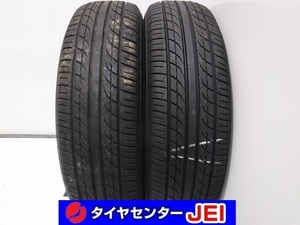 155-65R14 8分山 イエローハット プラクティバ 2021年製 中古タイヤ【2本セット】送料無料(AM14-5917）