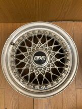 ★貴重★BBS★RS259★6 1/2 JX15H2 ET36★タイヤホイール 3個セット★15インチ★4穴★PCD114.3★ホイールキャップ★ビービーエス★SR(L568)_画像4