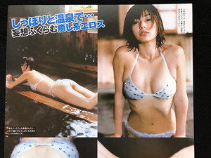 切り抜き 2P■井川遥/水着・ハイレグ・ビキニ　O12