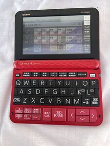 ◆CASIO EX-word 電子辞書 ＸＤ－ＪＴＺ６０００ ＤＡＴＡＰＬＵＳ１０ 赤◆g-656