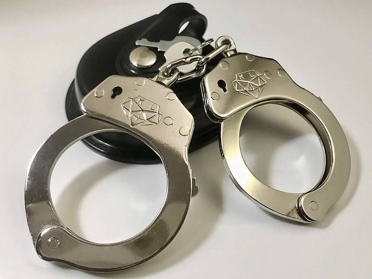 ☆撮影小道具用☆手錠ケース☆白バイ☆警察グッズ☆police☆レプリカ