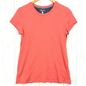 WOMENs M アイベックス メリノウール Tシャツ アメリカ製 生産終了モデル 入手困難 IBEX ピンク系