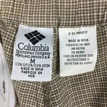 MENs M コロンビア ハウンドトゥース クライミングパンツ コットン ショーツ COLUMBIA PM4012 ベージュ系_画像5