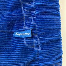 【Supreme シュプリーム ジャケット ブルゾン アウター Debossed Logo Corduroy Jacket】Royal ロイヤル Mサイズ_画像5