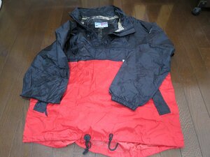 Jack Wolfskin Jack Wolfskin jacket L red black nylon outdoor camp folding type compact . therefore .