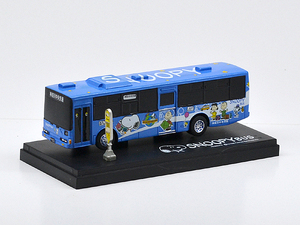 神奈川中央交通(株) 1998年4月環境保護第2期キャンペーンバス/SNOOPY BUS Type A/おまけ付