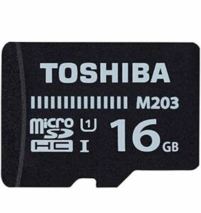 新品☆東芝 microSDカード16GB MU-J016GX