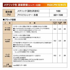 日本ペイント アドミラα 調色 ニッサン NAR ナデシコピンク(PM) 1kg（希釈済）Z26の画像7