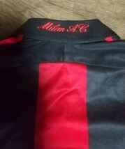 [値下げ交渉] 00-01 ACミラン 長袖 adidas MADE IN ITALY 検)2000 2001 ACM MILAN L/S SHEVCHENKO MALDINI シェフチェンコ マルディーニ_画像8