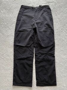 SHIPS購入 90年代 MONCLER sizeM ナイロンパンツ メンズ ブラック モンクレール モンクレー 国内正規 本物 フランス製 made in FRANCE