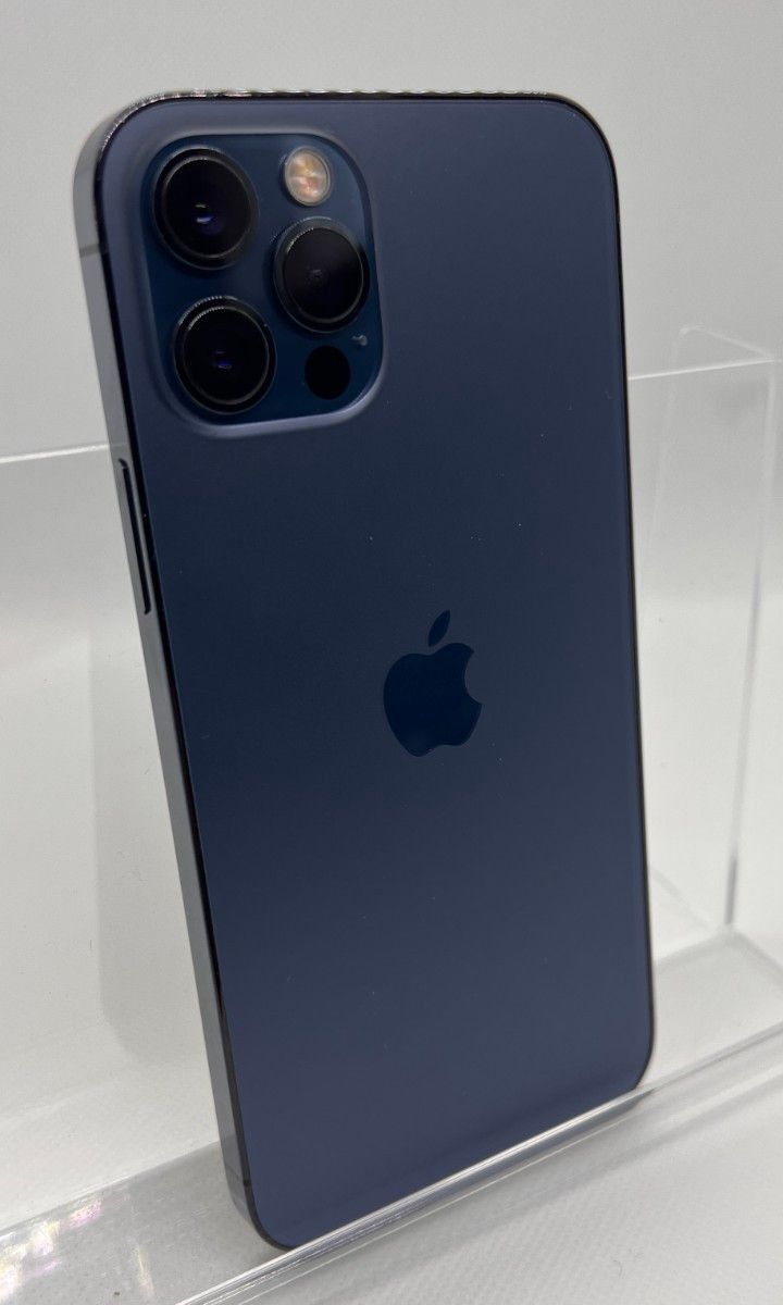 値下げ中 iPhone12 Pro Max 256GB パシフィックブルー 無傷の極美品 