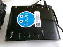 (S-762)NTT ルーター VH100 4 E S / NEC ATERM WG1200HS3 WIFIルーター セット 通電確認のみ 現状品_画像3