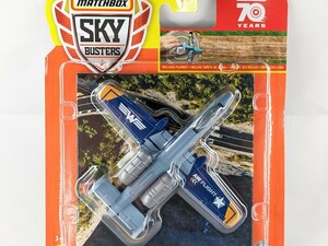 US版 マッチボックス A-10A サンダーボルト スカイバスターズ 70周年パッケージ MATCHBOX A-10A THUNDERBOLT SKY BUSTERS HLJ09