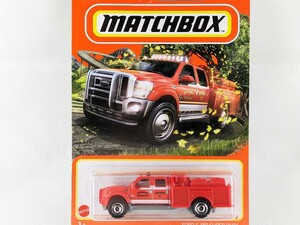 US版 マッチボックス フォード F-550 スーパーデューティー 消防車 レスキュー MATCHBOX Ford F-550 Super duty 30782 GVX39