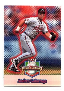 MLB 1998 ULTRA 15of15DD Andres Galarraga アンドレス・ガララーガ　 新品ミント状態品