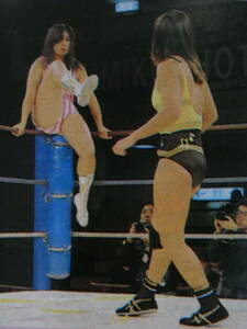 週刊プロレス1990年1月30日号　全日本女子プロレス後楽園2連戦　豊田真奈美VSみなみ鈴香、3WA世界シングル王座決定戦・ブル中野VS西脇充子