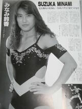 全日本女子プロレス・パンフレット 　1993年サマー・スペシャル　井上貴子、豊田真奈美、下田美馬、みなみ鈴香、長谷川咲恵、ブル中野_画像8