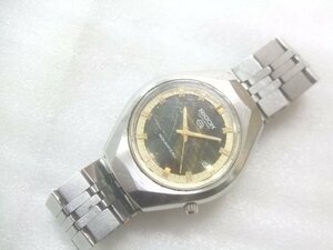 70s top class model Ricoh natural stone dial (32768) quarts wristwatch junk X383