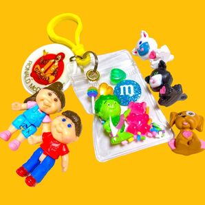 リトルグリーンプラウト キャンディバック アメトイ アメキャラ プラ板 キーホルダー ハンドメイド チュッパチャプス ハリボー