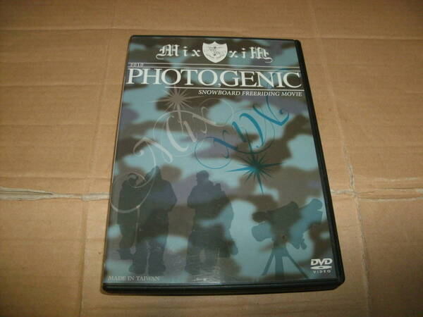 送料込み スノーボードDVD TUG VISION MIXMOVIE 2nd PHOTO,GENIC