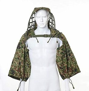 ギリースーツ 自衛隊 ギリーフード 自衛隊迷彩柄 スナイパー フード ミリタリー Ghillie Suit