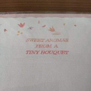 文具店在庫品 未開封☆コクヨ【TINY BOUQUET】レターセット☆