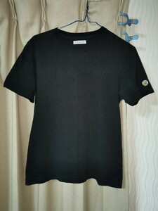 ofushoaオフショアTシャツ サイズ表記S コットン100% ブラック 左袖にオフショア表記あり写真５枚目 半袖Tシャツ