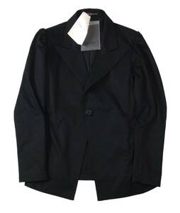 美品 ヨウジヤマモト YOHJI YAMAMOTO テーラードジャケット コットン ブラック 1