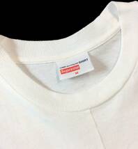 Supreme Comme des Garcons SHIRT Split Box Logo Tee シュプリーム コムデギャルソンシャツ ボックスロゴ 半袖Tシャツ 白 M_画像3