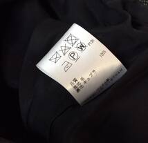 uncrave アンクレイヴ ツイード トレンチコート ジャケット ベルト付き ウール ブラック×ベージュ系 レディース 1_画像9