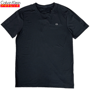 カルバンクライン 新品・アウトレット 半袖 Tシャツ Lサイズ 4MS9K193 007 BLACK 黒 メンズ クリックポストで送料無料