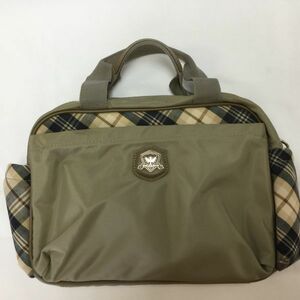 【中古 送料込】Kinloch Anderson (キンロックアンダーソン) ナイロントートバッグ サイズ約27×20cm◆M0098