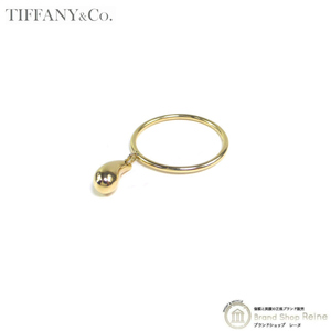 ティファニー （TIFFANY＆CO.） エルサ・ペレッティ ティアドロップ リング 750 K18 涙型 しずく型 指輪 13号 ゴールド（中古）