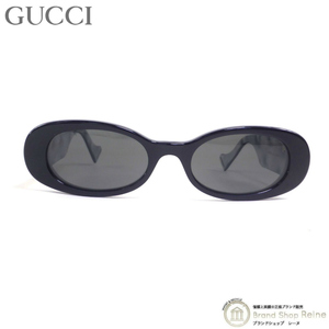 グッチ （GUCCI）オーバルフレーム サングラス GG0517S Black on Pearl（新品同様）中古