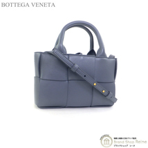 ボッテガ ヴェネタ （BOTTEGA VENETA） マキシイントレチャート キャンディーアルコ トート バッグ 729029 サンダー（新品）_画像1