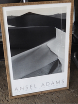 90's ANSEL ADAMS Official Picture print"SAND DUNES, DEATH VALLEY NATIONAL PARK"★90's アンセルアダムス特大プリント_画像2