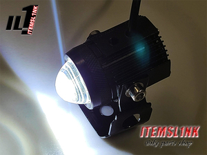 LK20-32 LED 小型 フォグランプ ヘッドライト モンキー ゴリラ ダックス シャリー モンキー125 グロム PCX125 PCX150 フュージョン 汎用