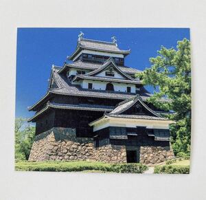即決*森永 Hi-SOFT ハイソフト*日本の名城カード No.14 島根県 松江城