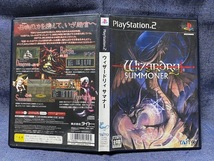 PS2☆ウィザードリィサマナー ウィザードリィ サマナー☆はがき付・中古品・即決有_画像4