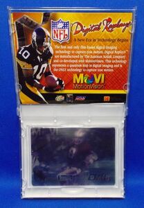 NFL スティーブ・ヤング MotionVision '96 NFL DIGITAL REPLAYS アメフト ホログラムカード Steve Young サンフランシスコ49ers