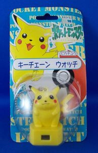 未開封 ピカチュウ ポケットモンスター キーチェーンウォッチ トミー 当時物 ポケモン Pikachu Pokemon